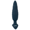 ANOS Plug vibrant Butt Thrust 14.5 x 4cm Bleu